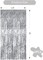 3Pcs Silver Metallic Tinsel Foil Fringe Curtains,3.28ft x 6.56ft Silver Photo Booth Backdrop Streamer Curtain,Great for Bachelorette,Birthday,Christmas,New Year Party Decorations
